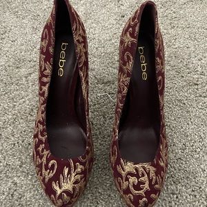 Bebe Holiday heels